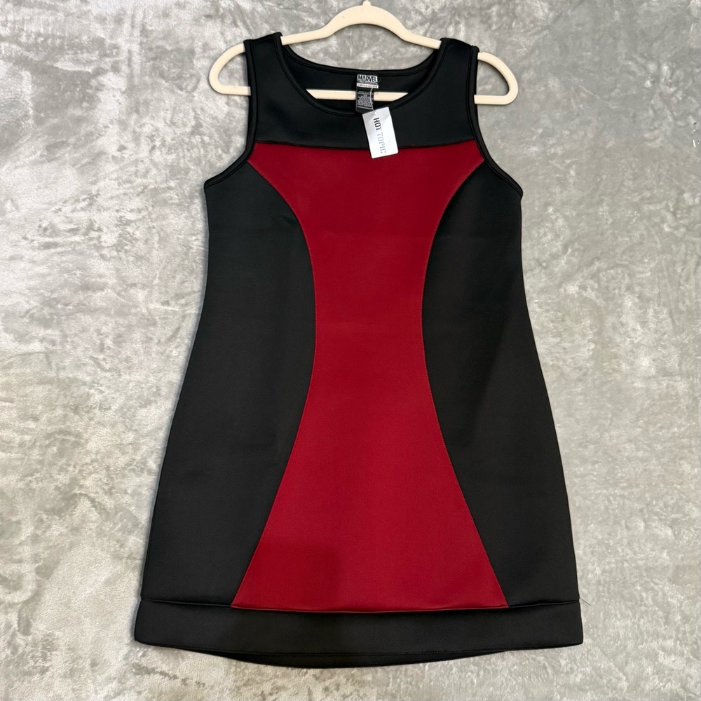 Marvel Black Widow Dress Size Large Sleeveless NWT